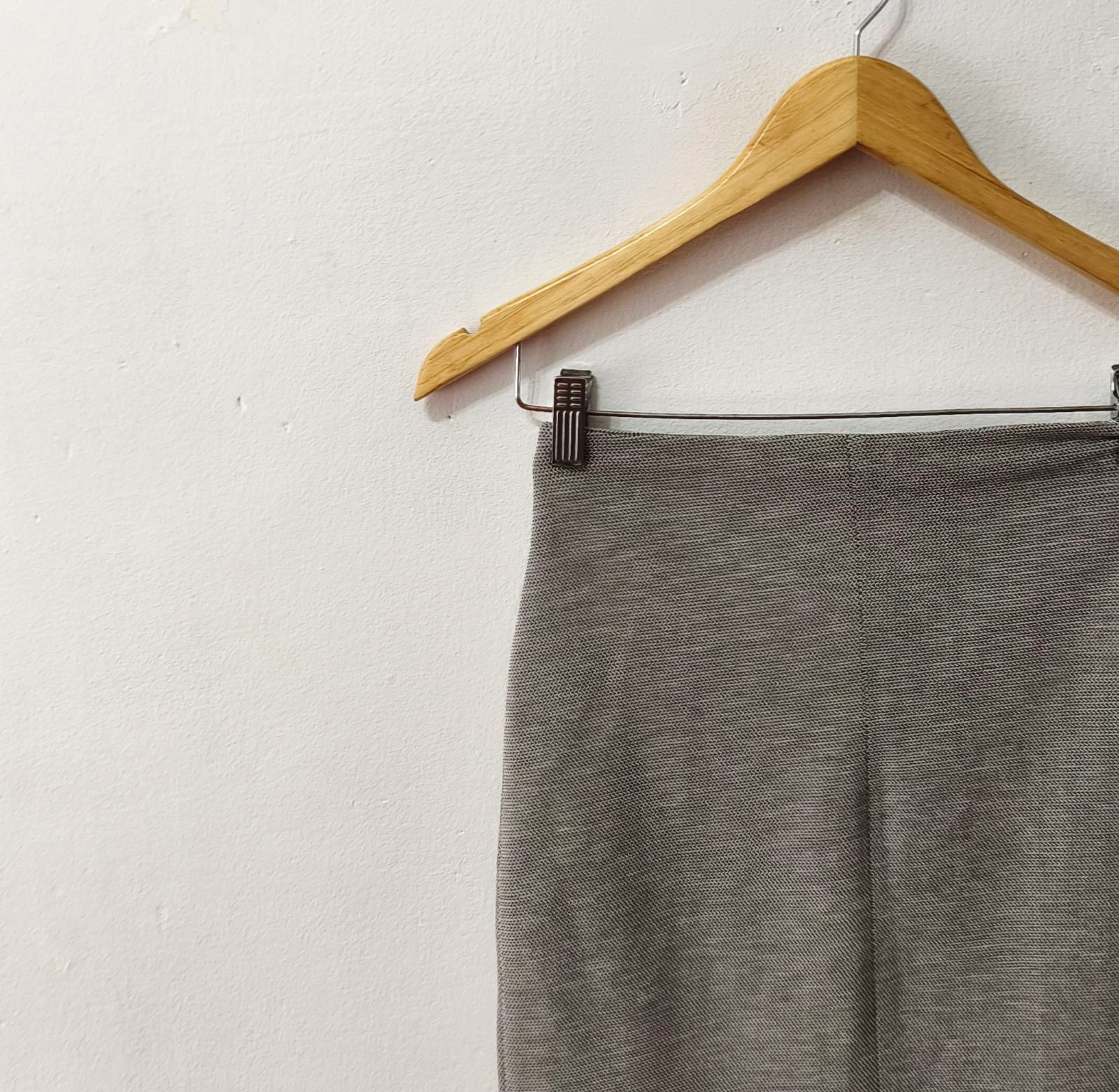 Mango gray pencil skirt women Size XS – photo 5